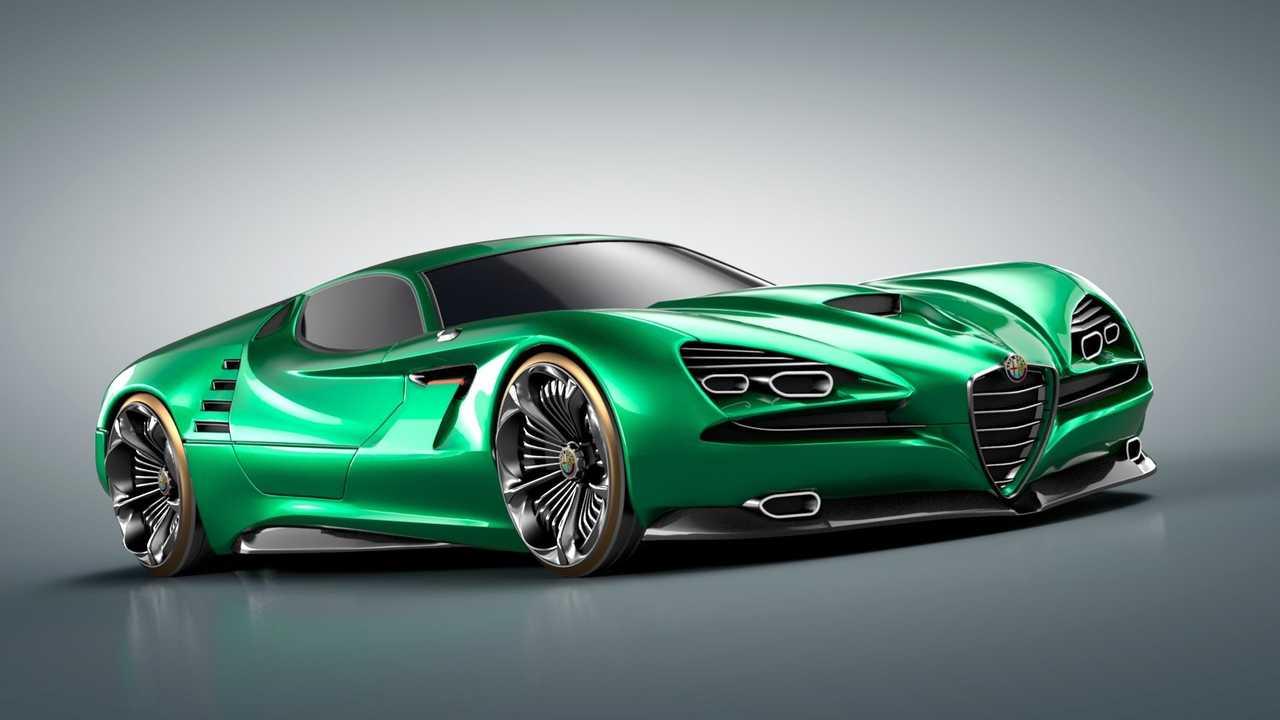 阿尔法·罗密欧蒙特利尔视觉gt概念车亮相,这造型略显夸张了哈