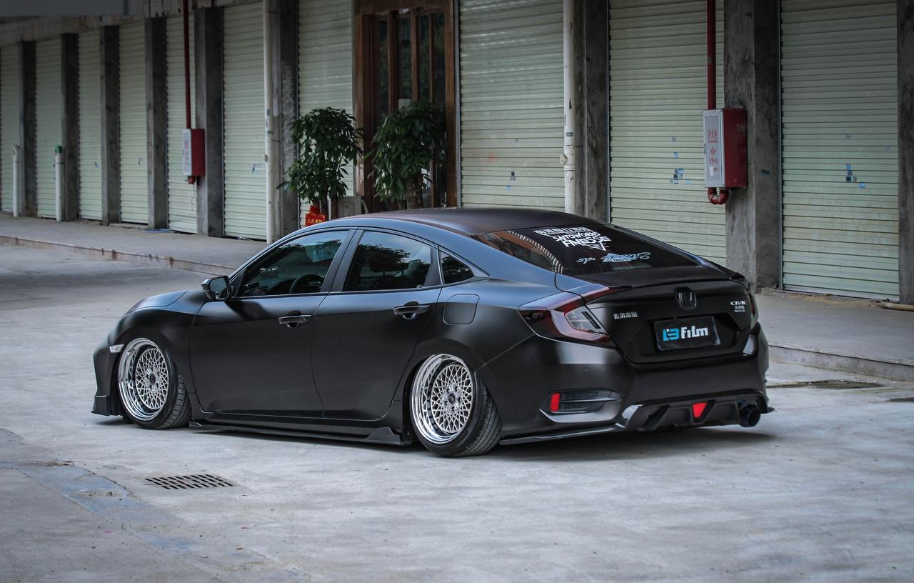 爆改思域黑武士