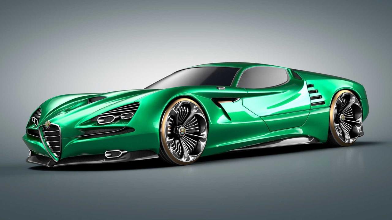 阿尔法·罗密欧蒙特利尔视觉gt概念车亮相,这造型略显夸张了哈