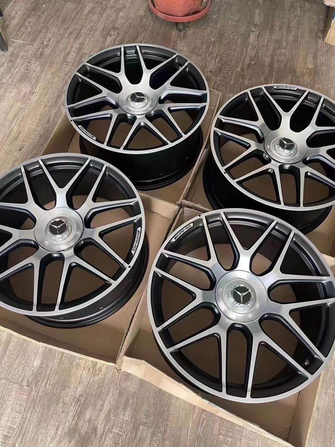 奔驰大g原厂轮毂22寸全新