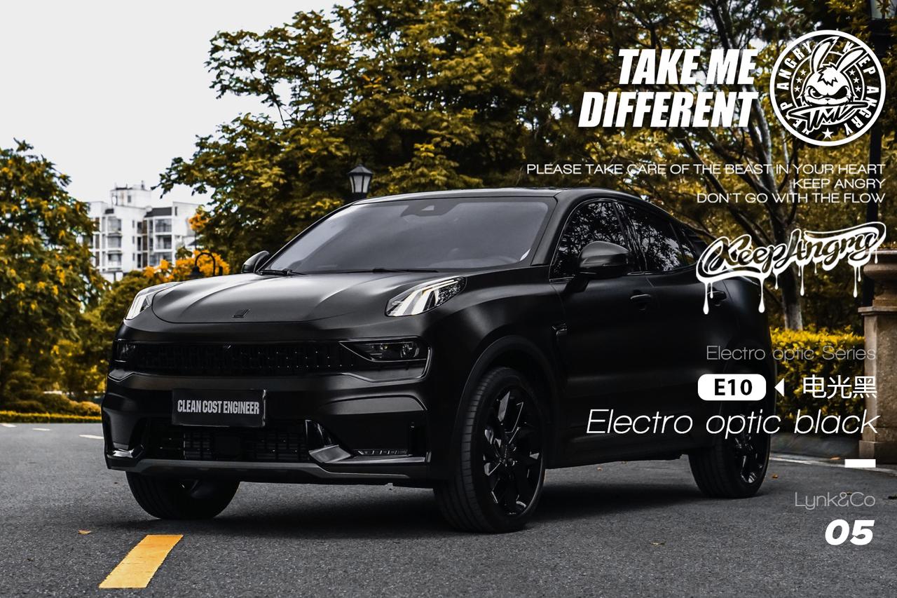 低调高打,黑色之光_领克05车友圈_tmd潮牌车膜_懂车帝