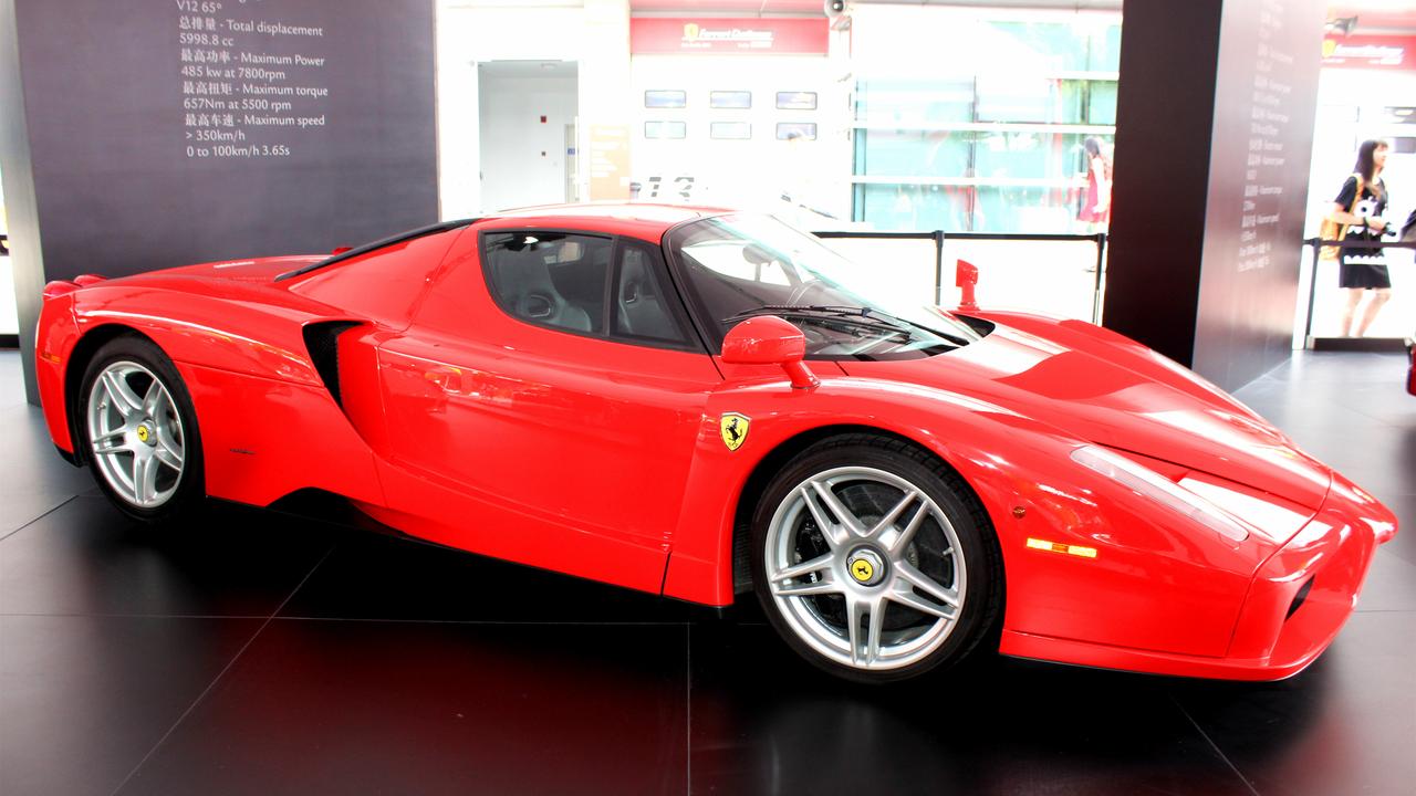 曾经的马王法拉利enzo