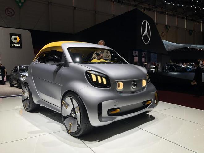 奔驰#旗下品牌#smart#在#2019日内瓦车展#上发布