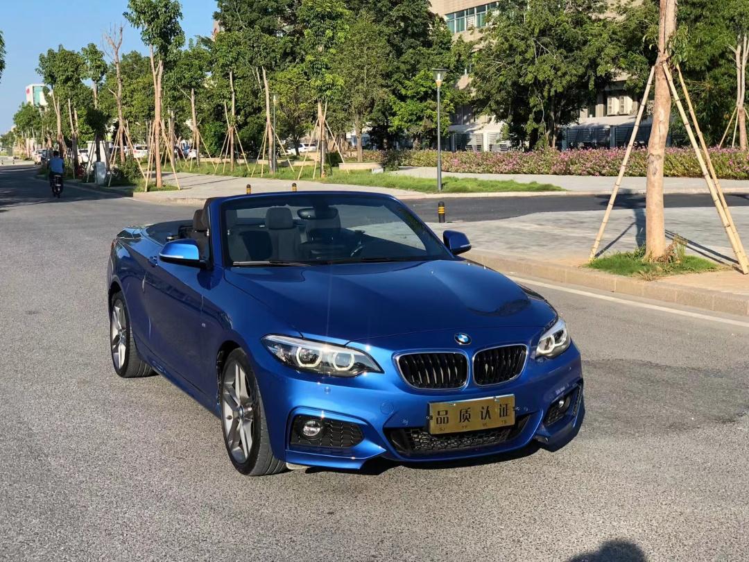 2018年1月,2018款 宝马 225i 敞篷轿跑车 m运