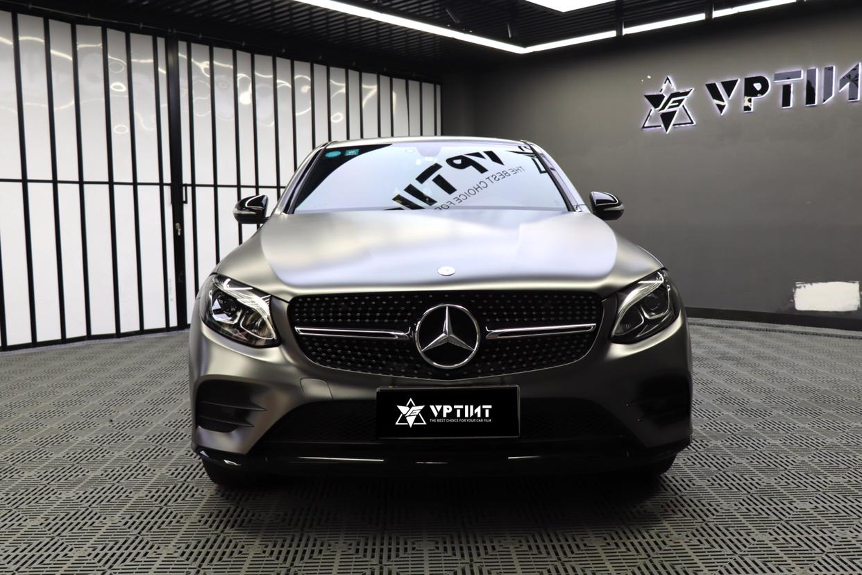 奔驰glc200amg火山灰