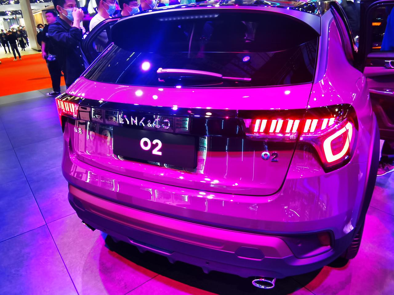 拥抱变化领克展台领克02