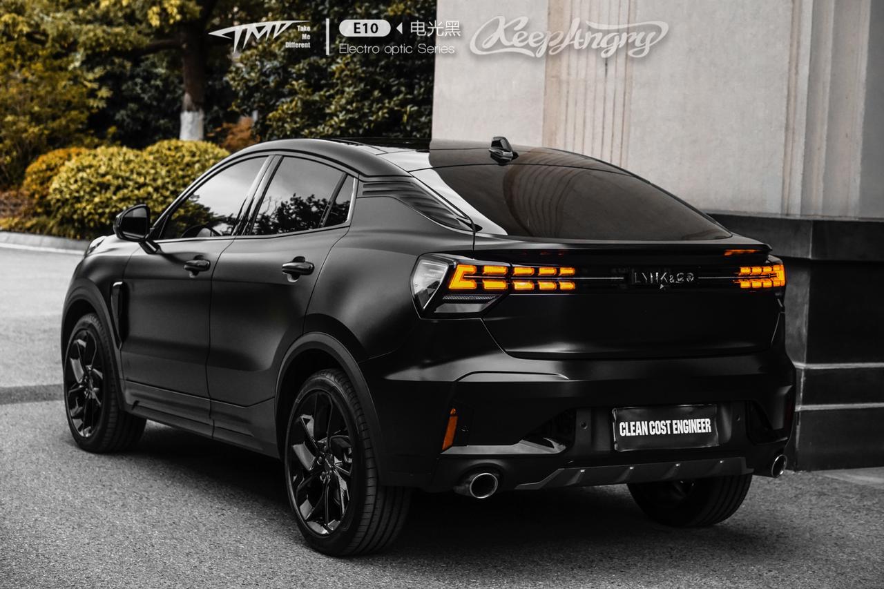 低调高打,黑色之光_领克05车友圈_tmd潮牌车膜_懂车帝
