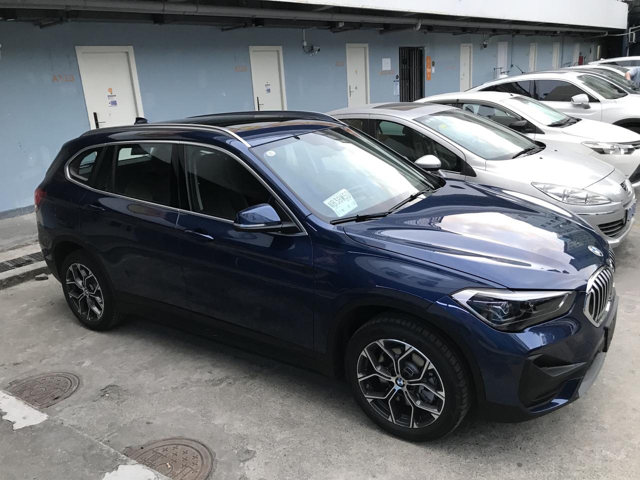 宝马x1 2021款 购车1个月 口碑评价:#宝马x1量子蓝