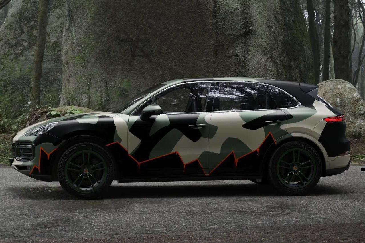 整车迷彩改色膜订制,有想法的朋友可以试试,追求个性化就是与众