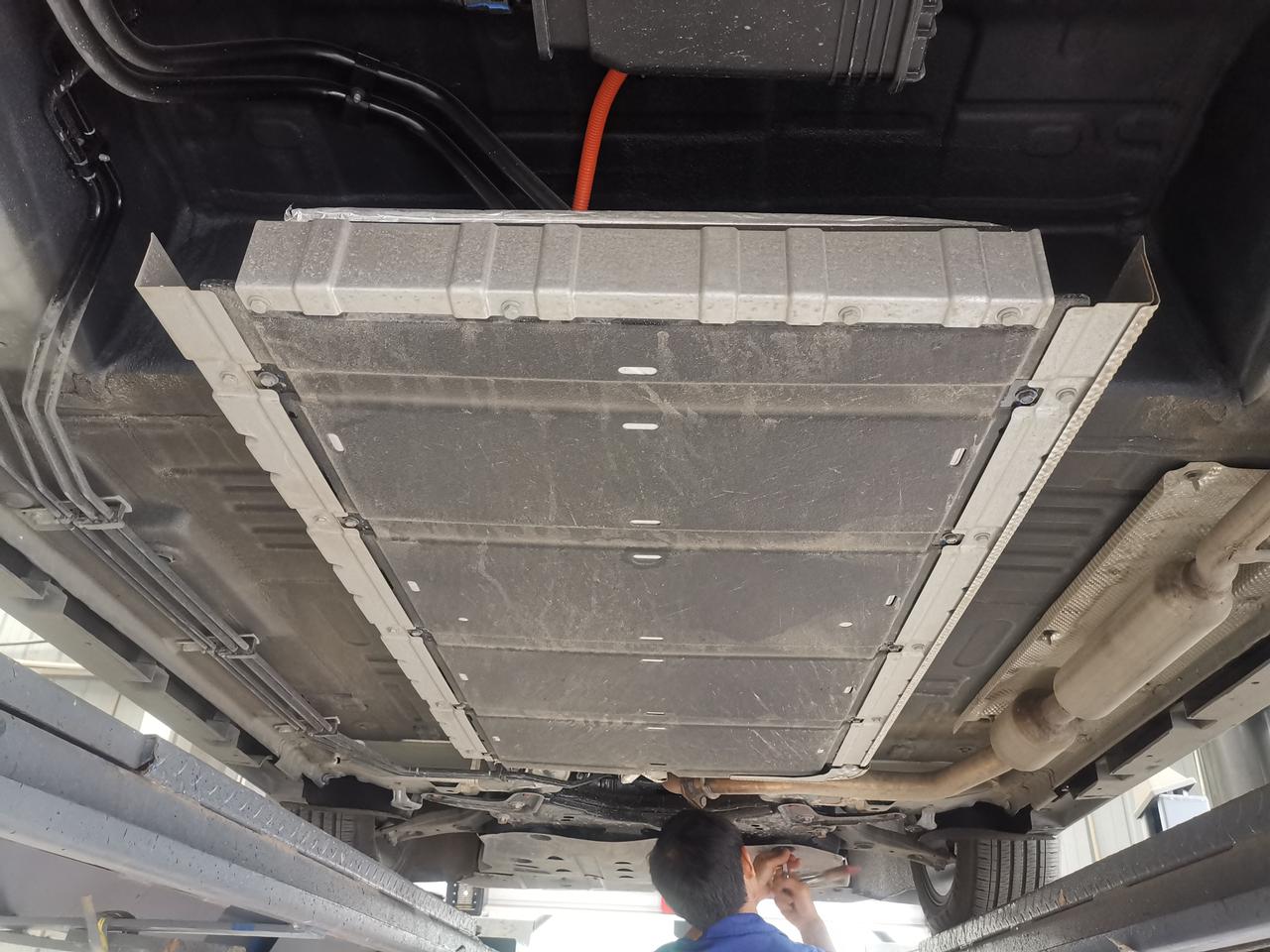 说什么底盘装甲 其实就是底盘喷点漆晓阳l · 秦plus dm-i车主·车龄