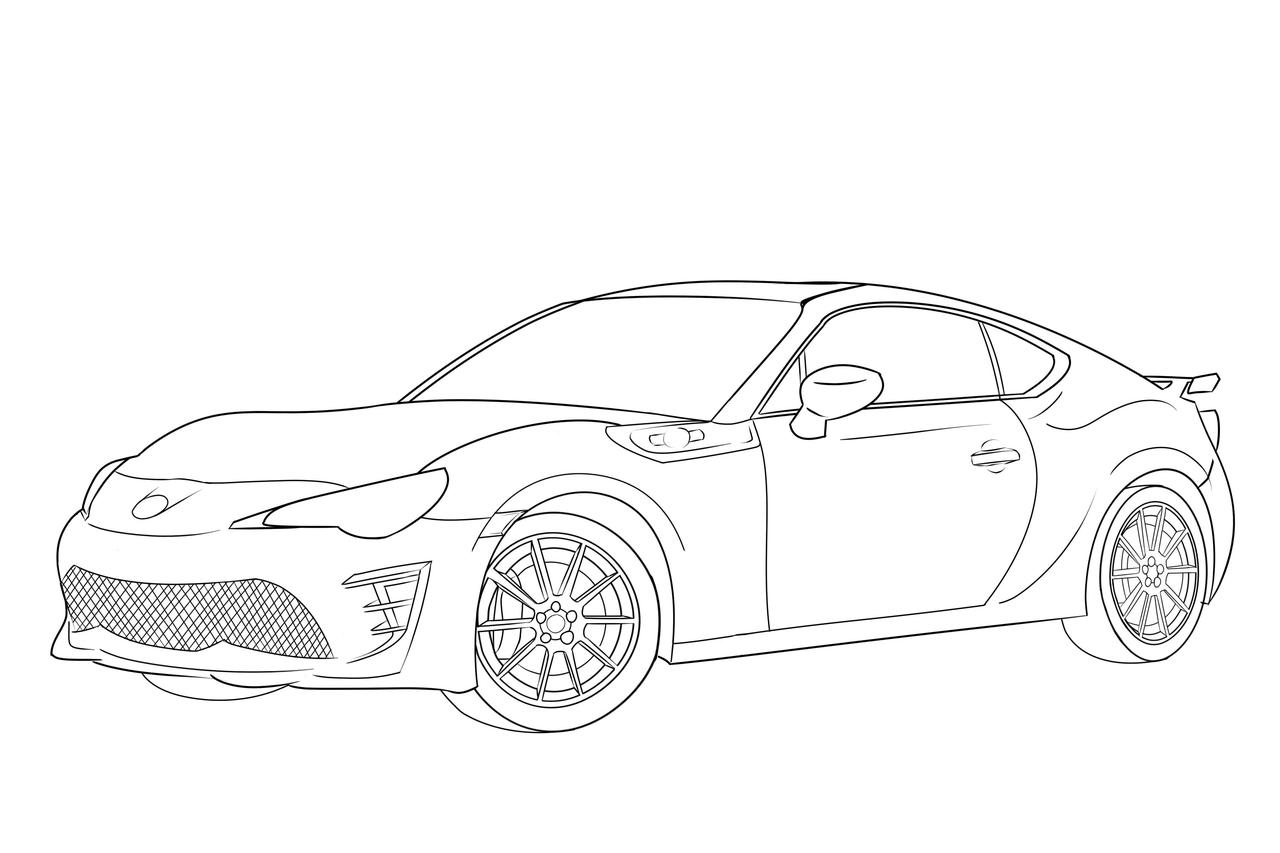 瞎画画-86_丰田86车友圈_放克吉太_懂车帝