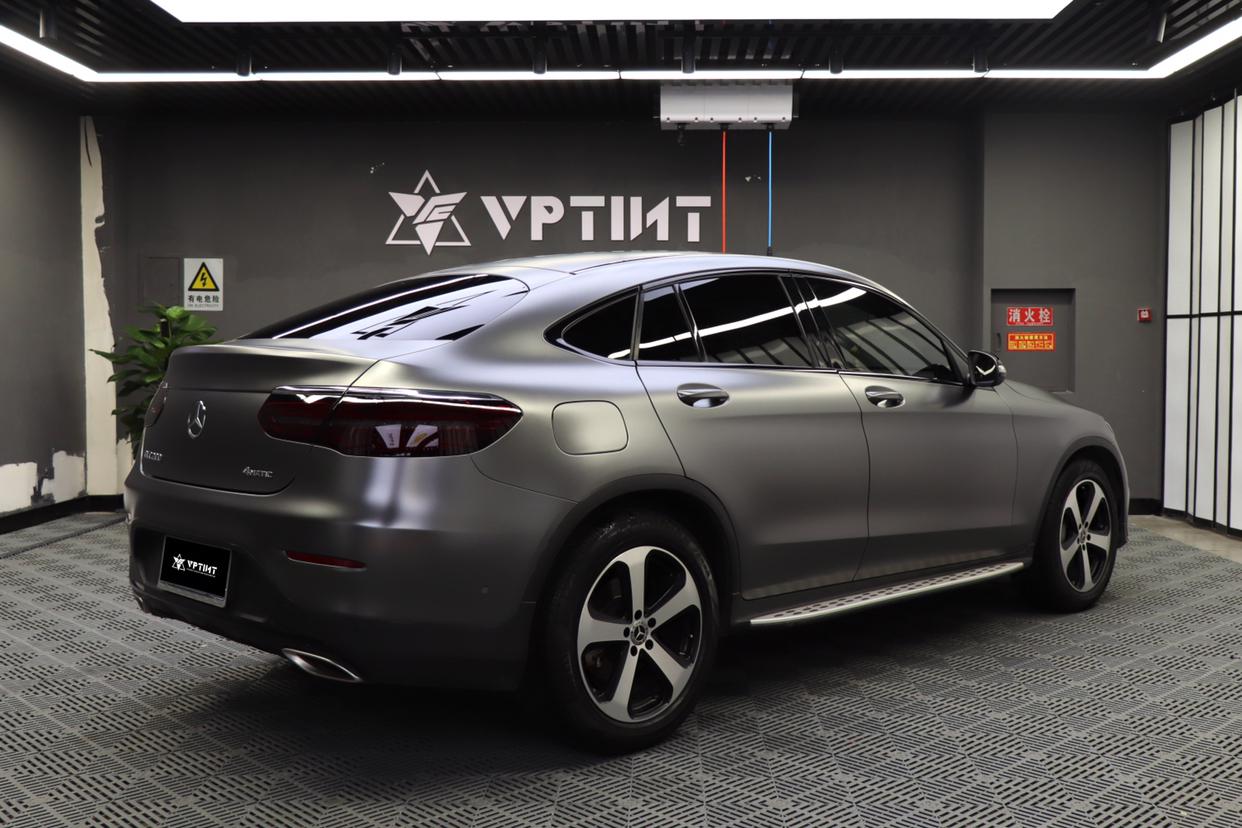 奔驰glc200amg火山灰