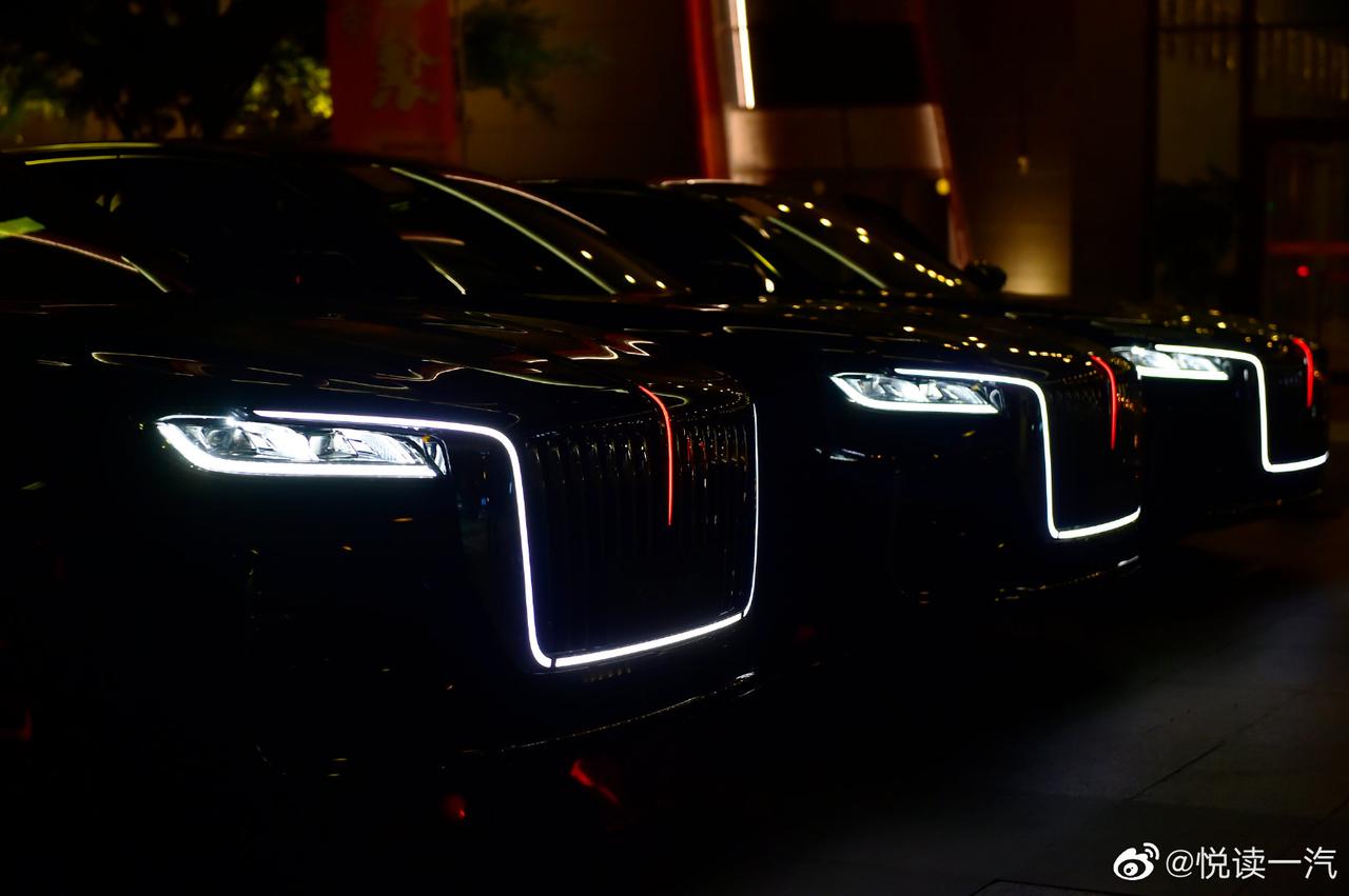 全是灯啊啊啊啊啊啊啊,我又心动了_红旗h9车友圈_懂车帝