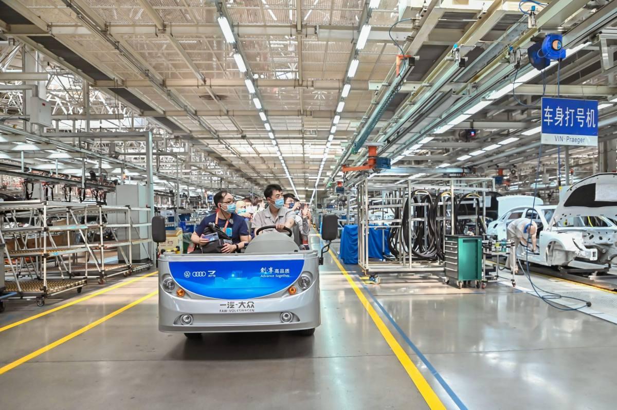 探秘一汽大众长春工厂