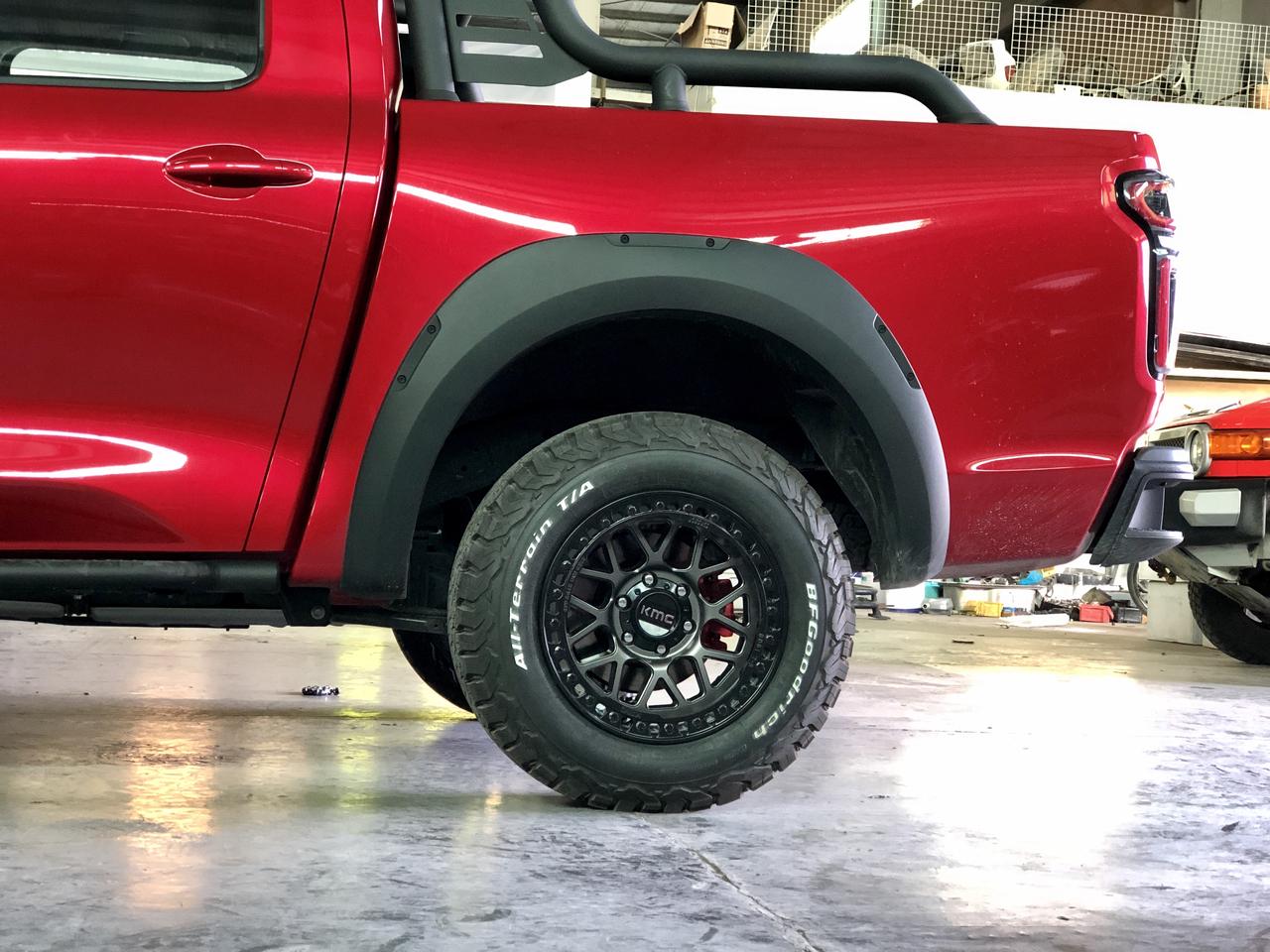 长城越野炮换长城海外版中网换kmc轮毂