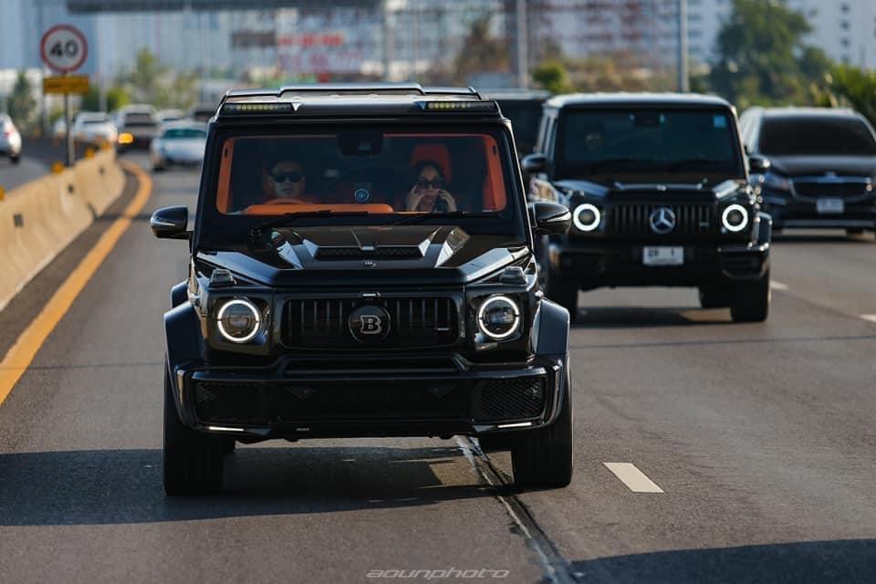 奔驰大g 巴博斯车队 气场就是不一样_奔驰g级车友圈_懂车帝