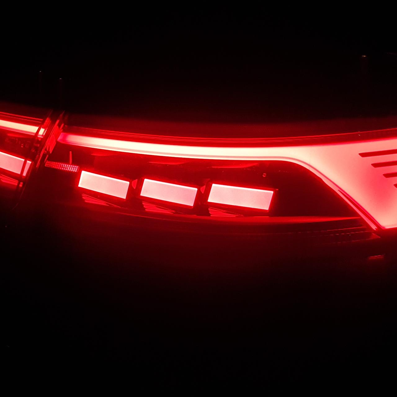 21款cc猎装diy升级欧版动态尾灯