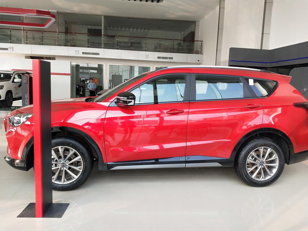 最爱大红色捷途x70coupe