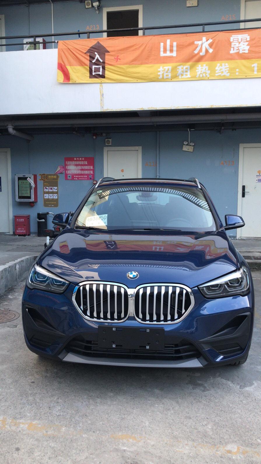 宝马x1 2021款 购车1个月 口碑评价:#宝马x1量子蓝