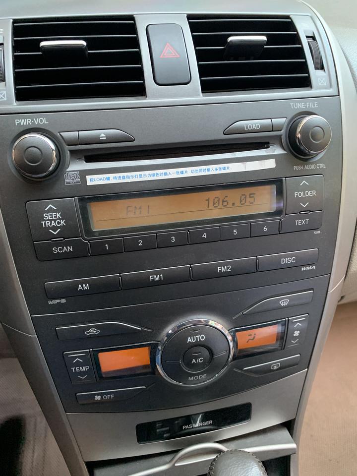 09卡罗拉没有usb接口外界一个没按大屏怎么放出来