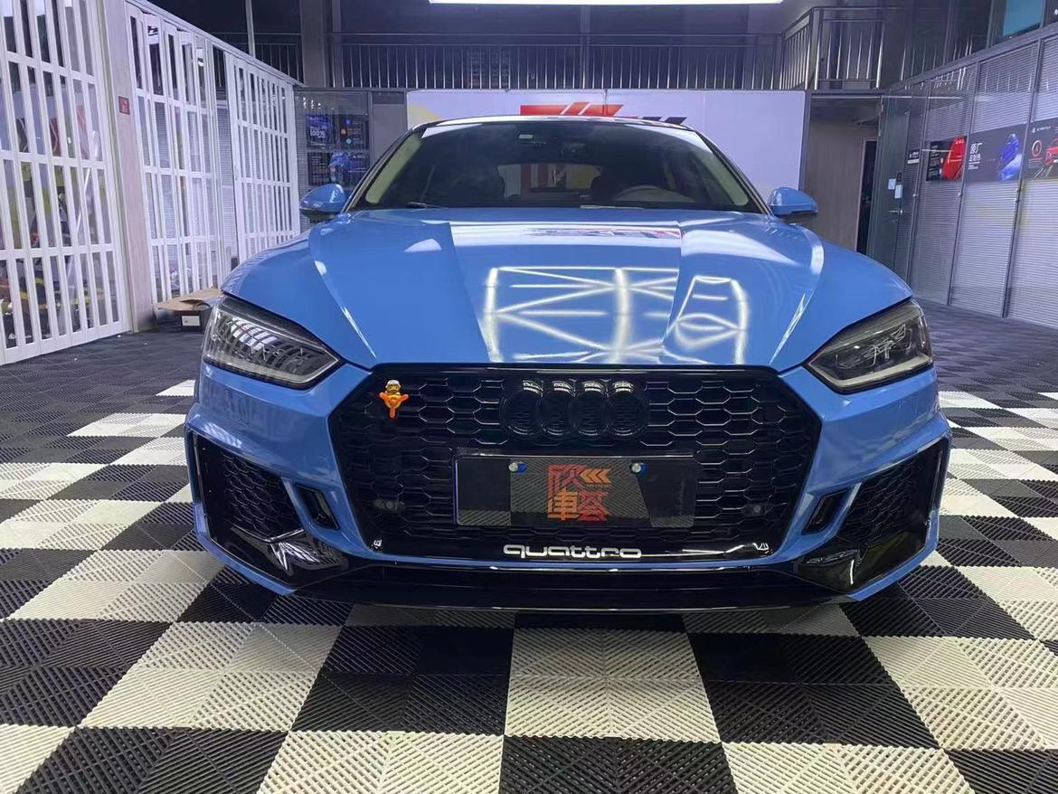 纳瓦拉蓝改阿布扎比蓝(改色膜_奥迪a5车友圈_懂车帝