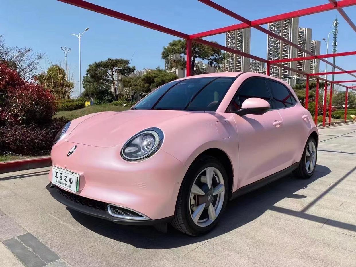 欧拉好猫#电光樱花粉_欧拉好猫车友圈_懂车帝