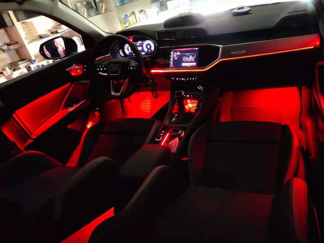 奥迪q3新款专用氛围灯_奥迪q3车友圈_懂车帝