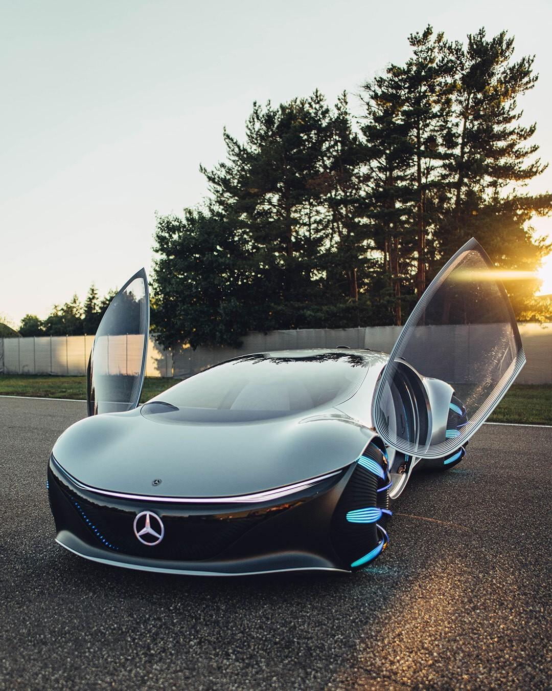 面向未来奔驰eq部门visionavtr