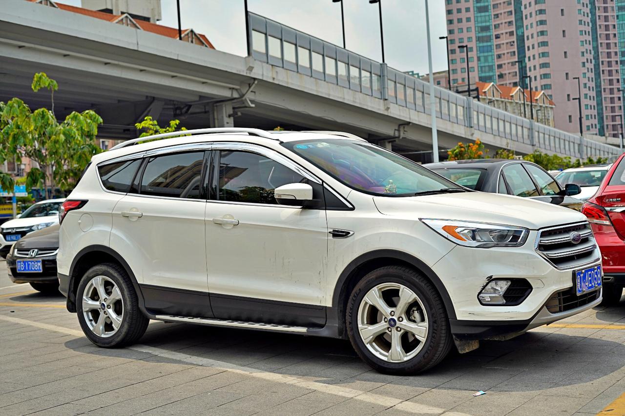 福特翼虎改装六片装奥克福铂金电镀雨挡