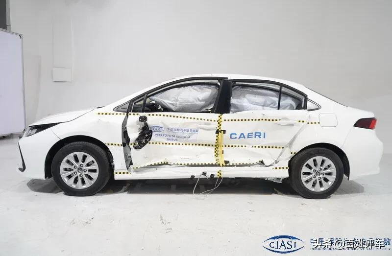 一汽丰田全新卡罗拉中保研碰撞测试成绩公布