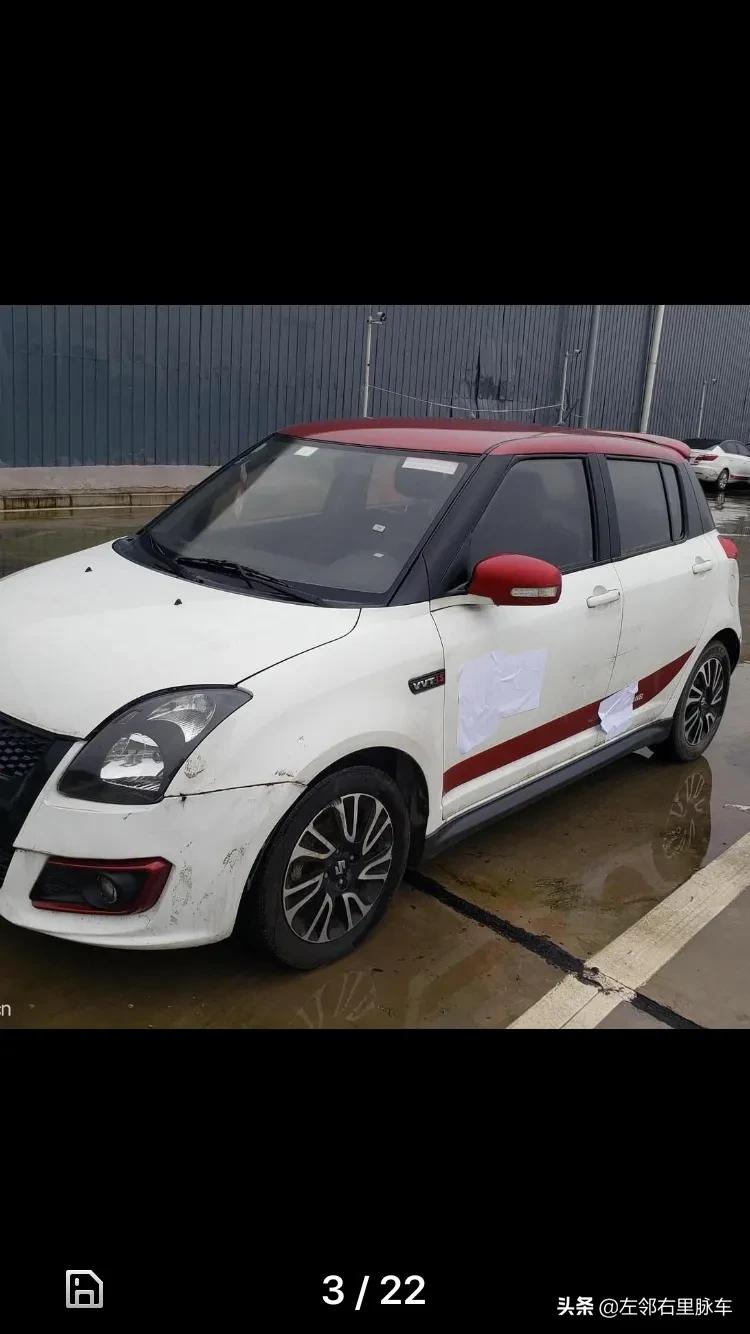 长安出行下地2年的铃木雨燕,18年出_懂车帝