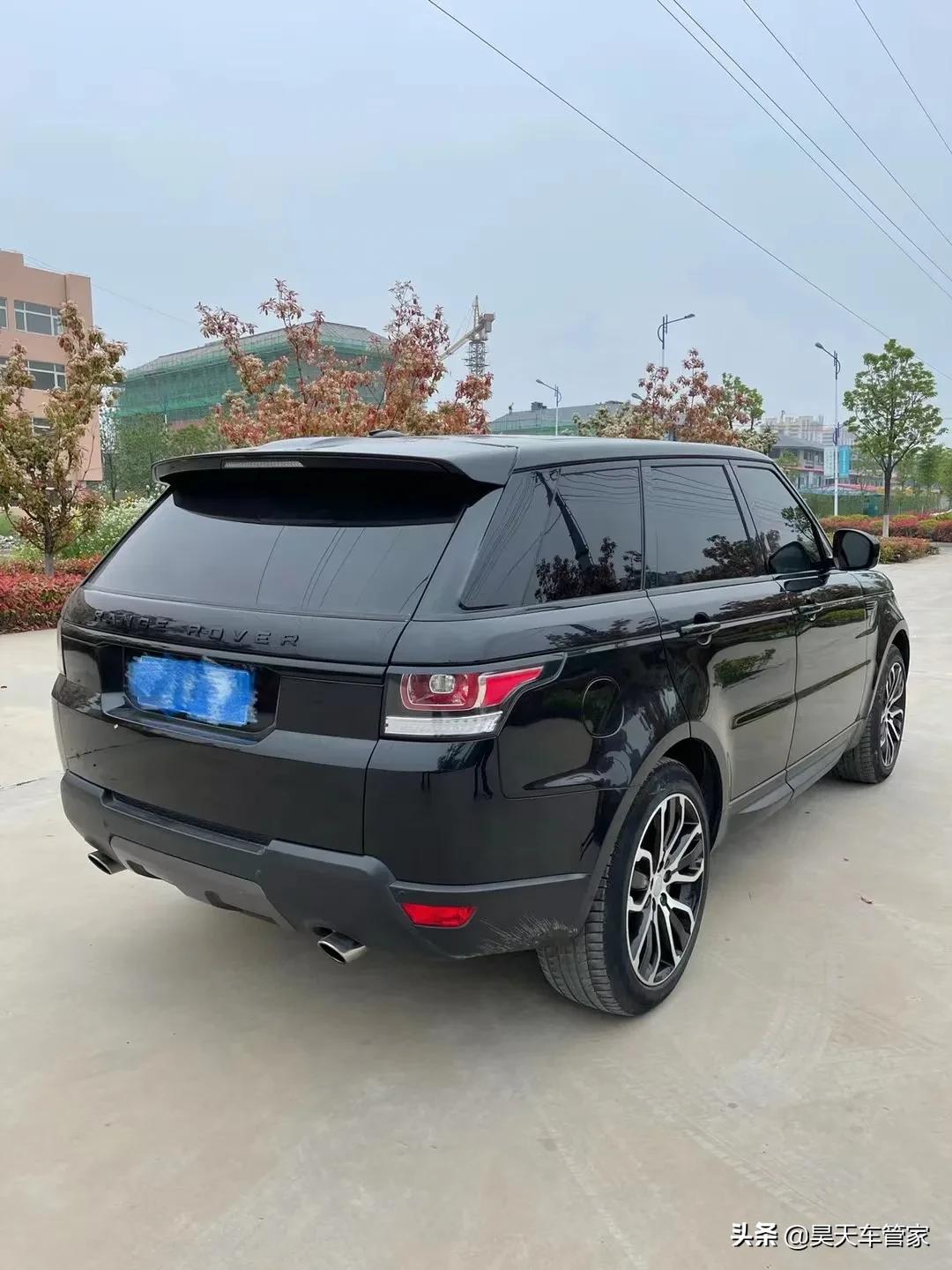 16年揽运运动3.0t汽油机械增压v6最高配 裸车109万那