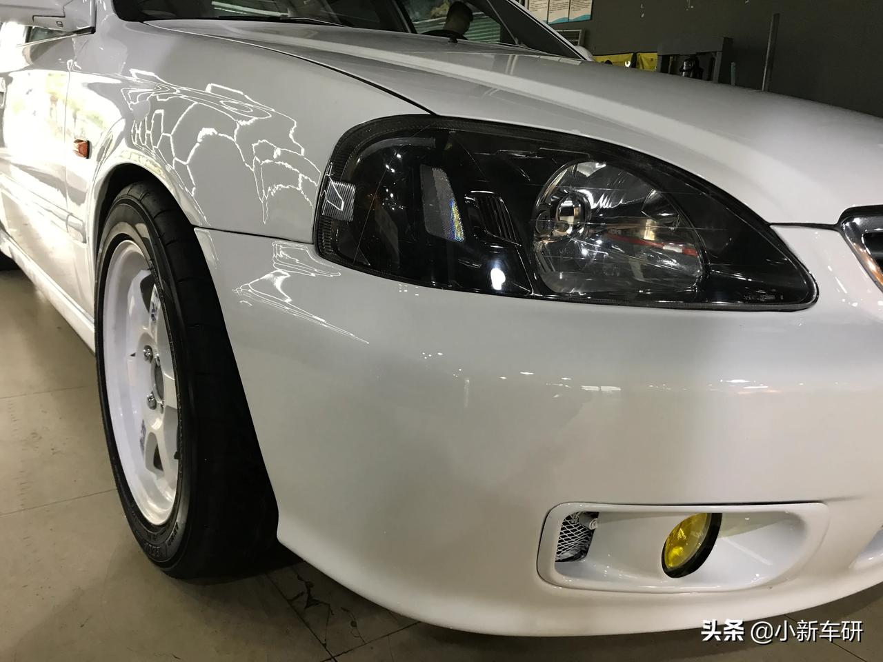 情怀是需要本钱的～本田第六代思域ek1,ap racing