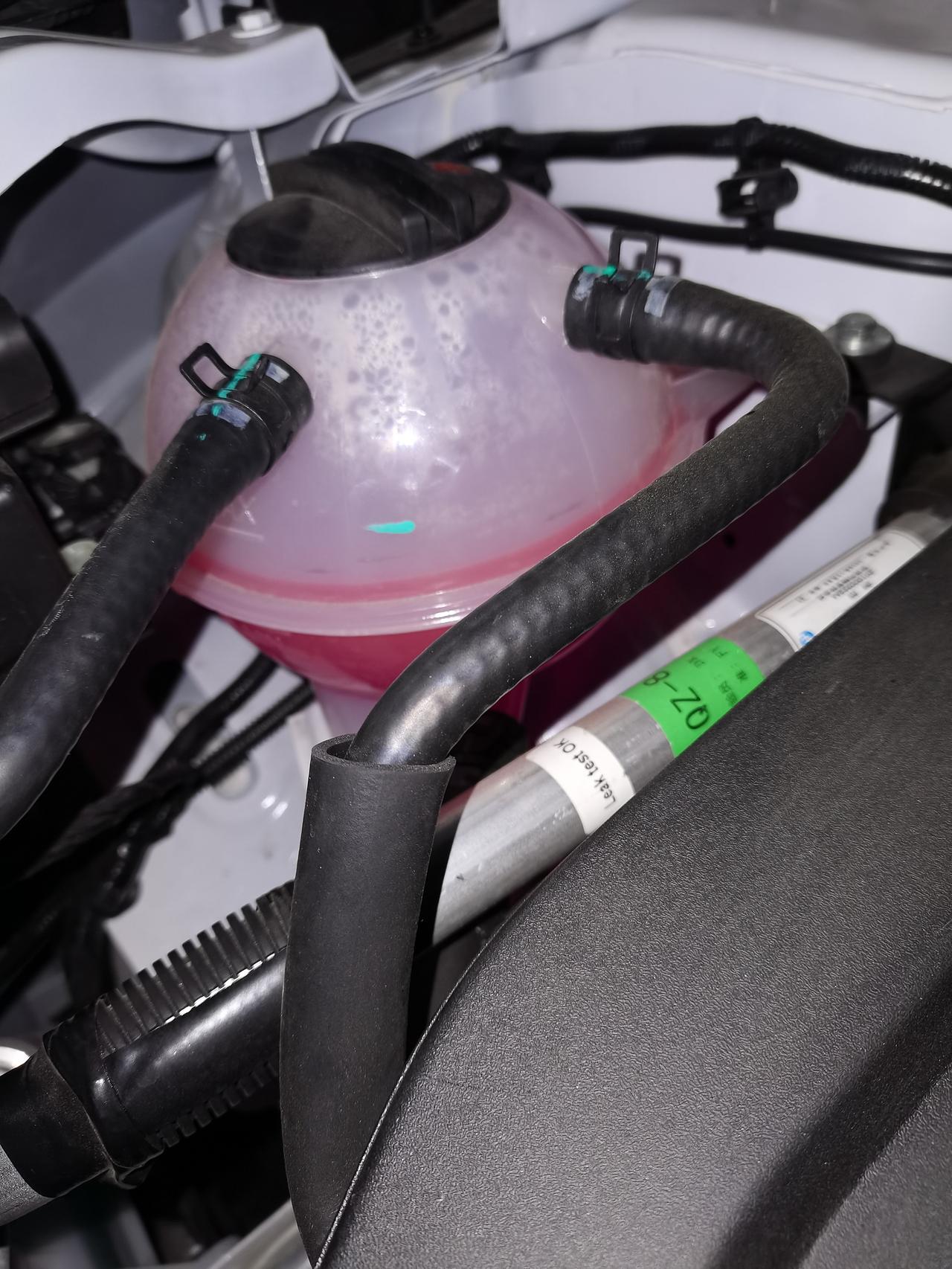 2020手动精英版 你们有没有漏冷却液的 我这换了个新的水箱