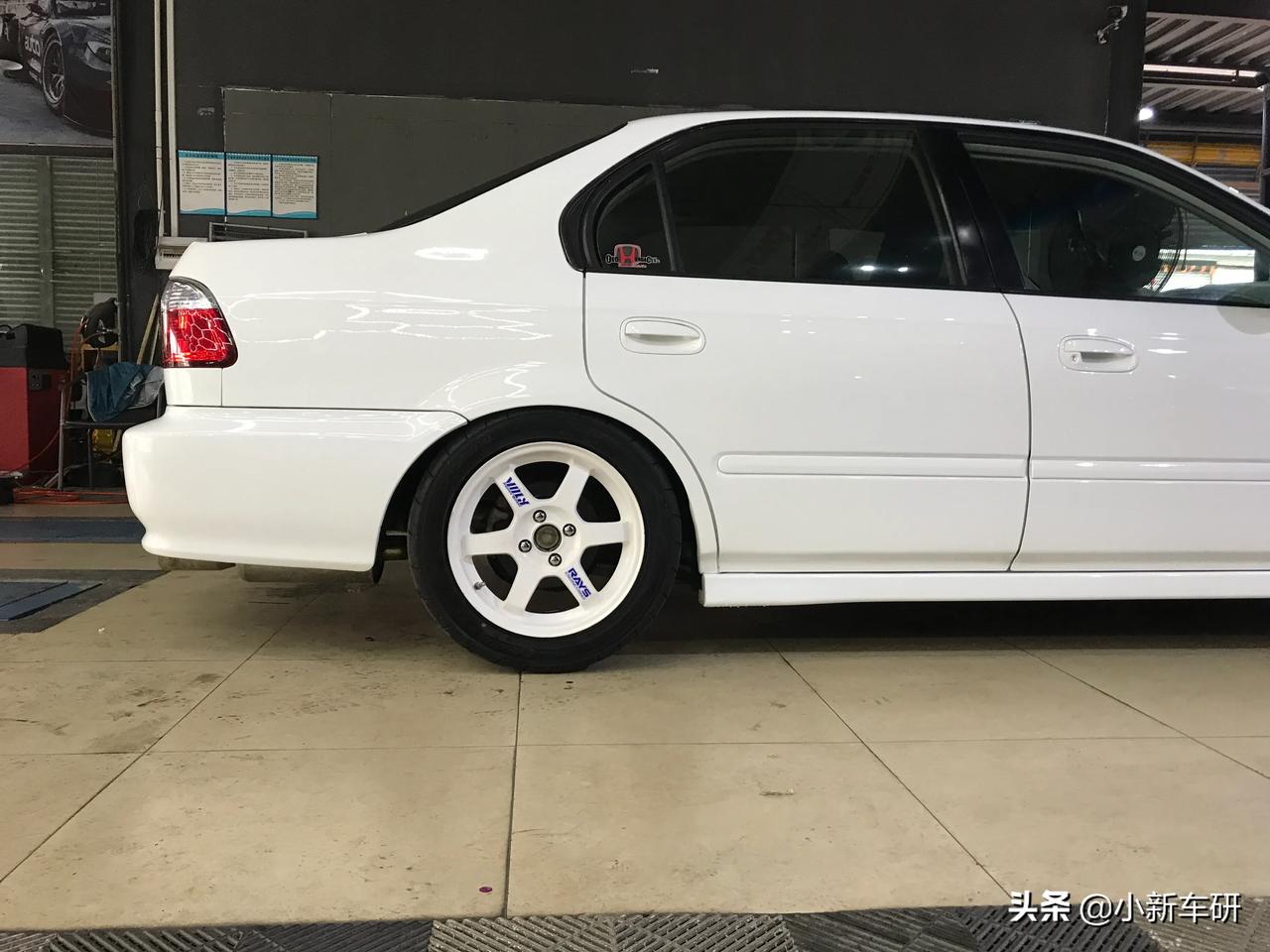 情怀是需要本钱的～本田第六代思域ek1,ap racing