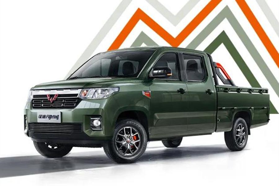 五菱青春型皮卡2月2日开启盲订,野营改装版"越境征途"亮相近