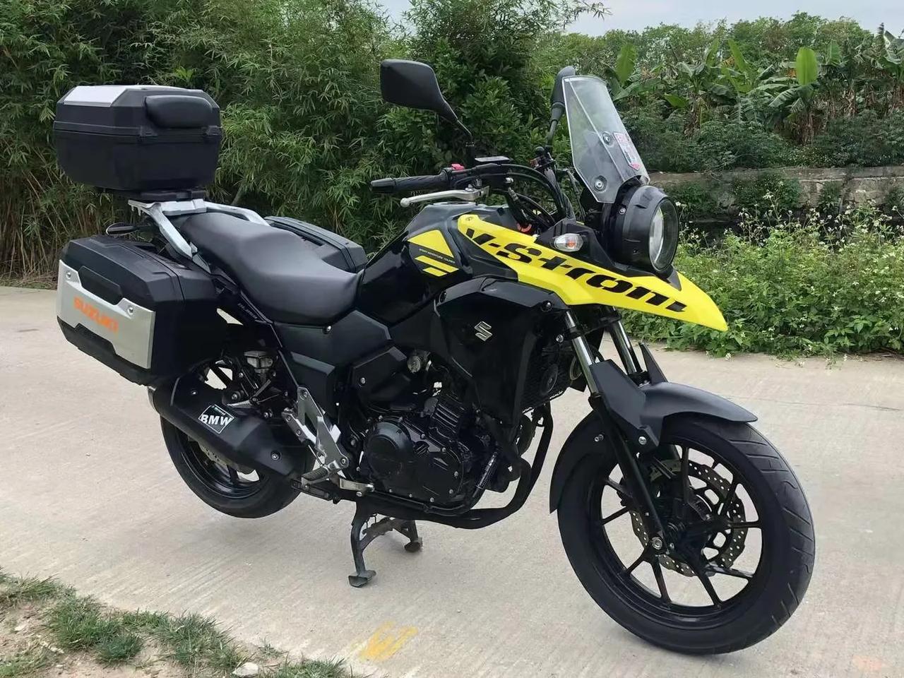 铃木dl250拉力车2018年上牌手续费用齐全支持协议转让支持分期付款