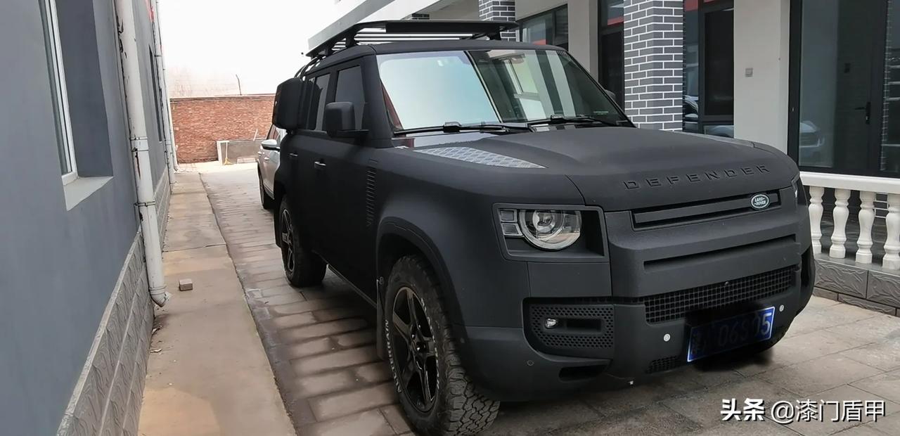 越野车改装欣赏,什么是装甲漆?什么是漆门盾甲__懂车帝