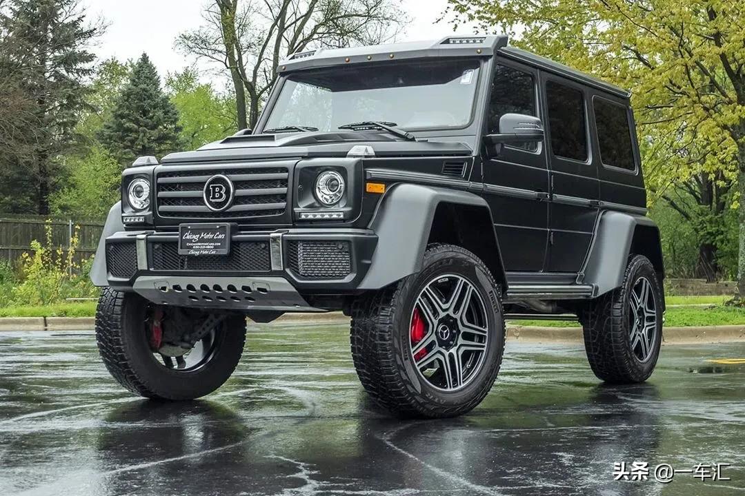 看看这辆巴博斯版g550