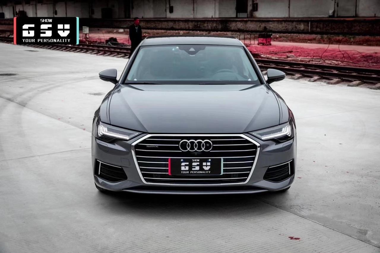 沪车会·北上广深#奥迪新款a6l#gsv纳多灰改色膜低调奢