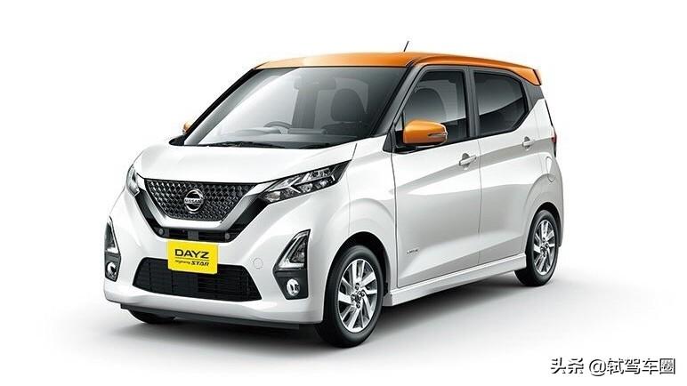 日产dayz车型,定位一款k-car车型,整体采用了十分q萌
