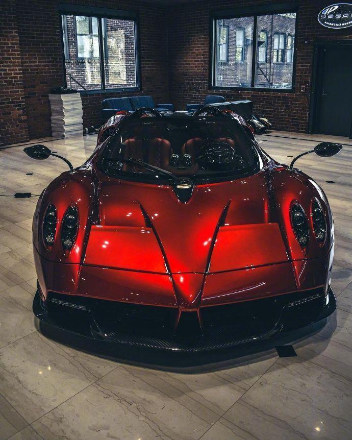 红色暴力 帕加尼pagani huayra roadster