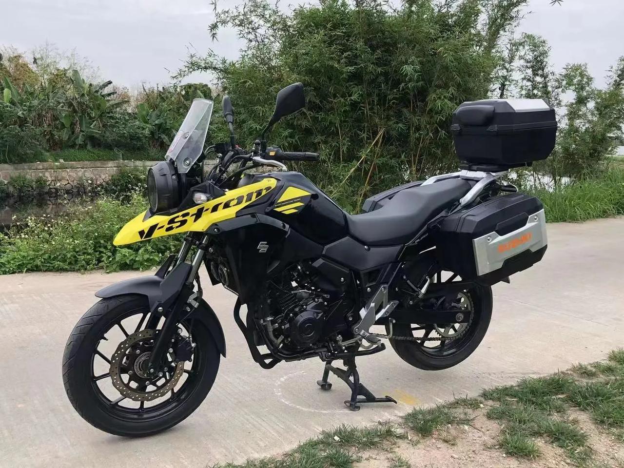 铃木dl250拉力车2018年上牌手续费用齐全支持协议转让支持分期付款