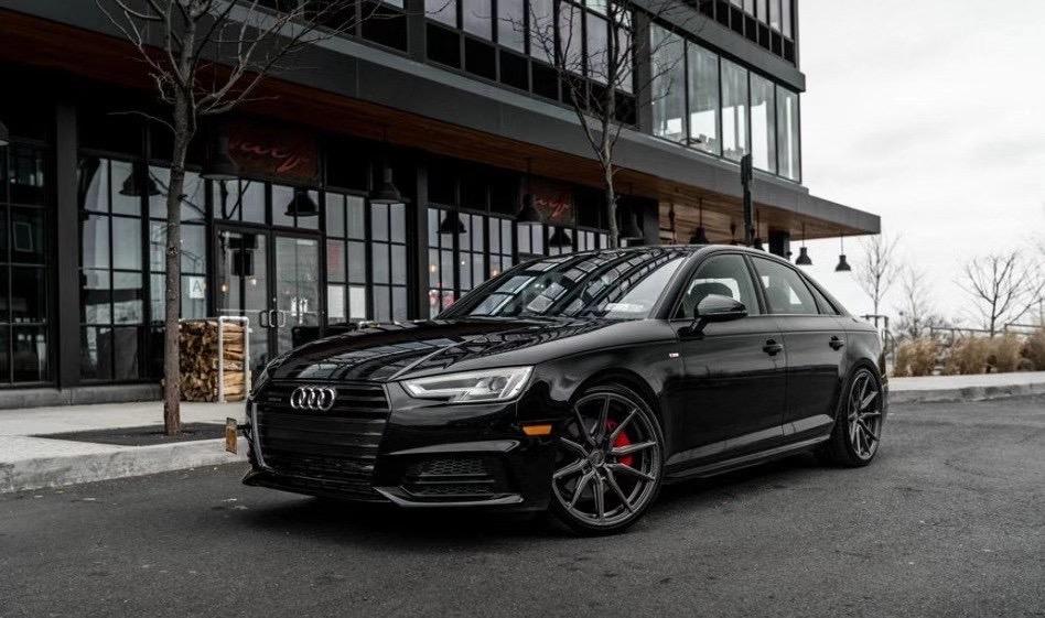 奥迪a6 黑武士 简约风格 zw forged wheels