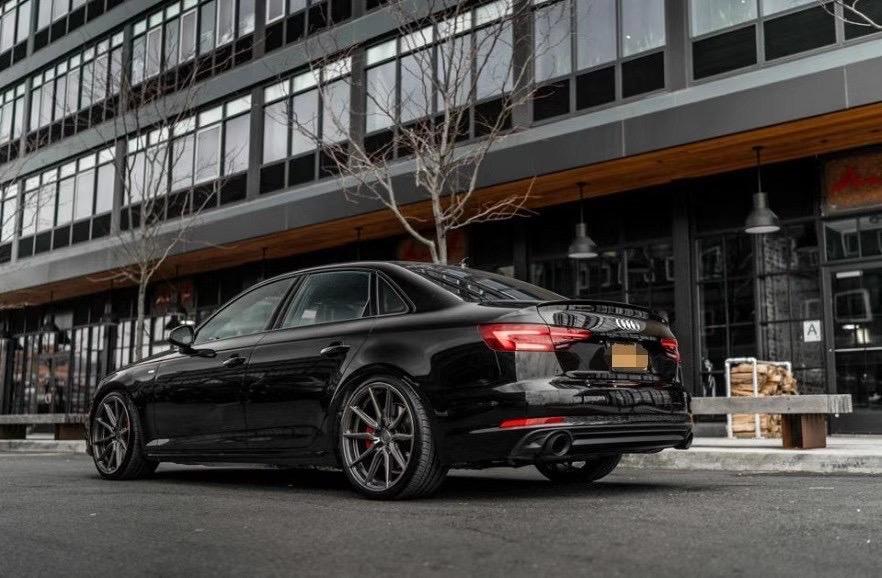 奥迪a6 黑武士 简约风格 zw forged wheels