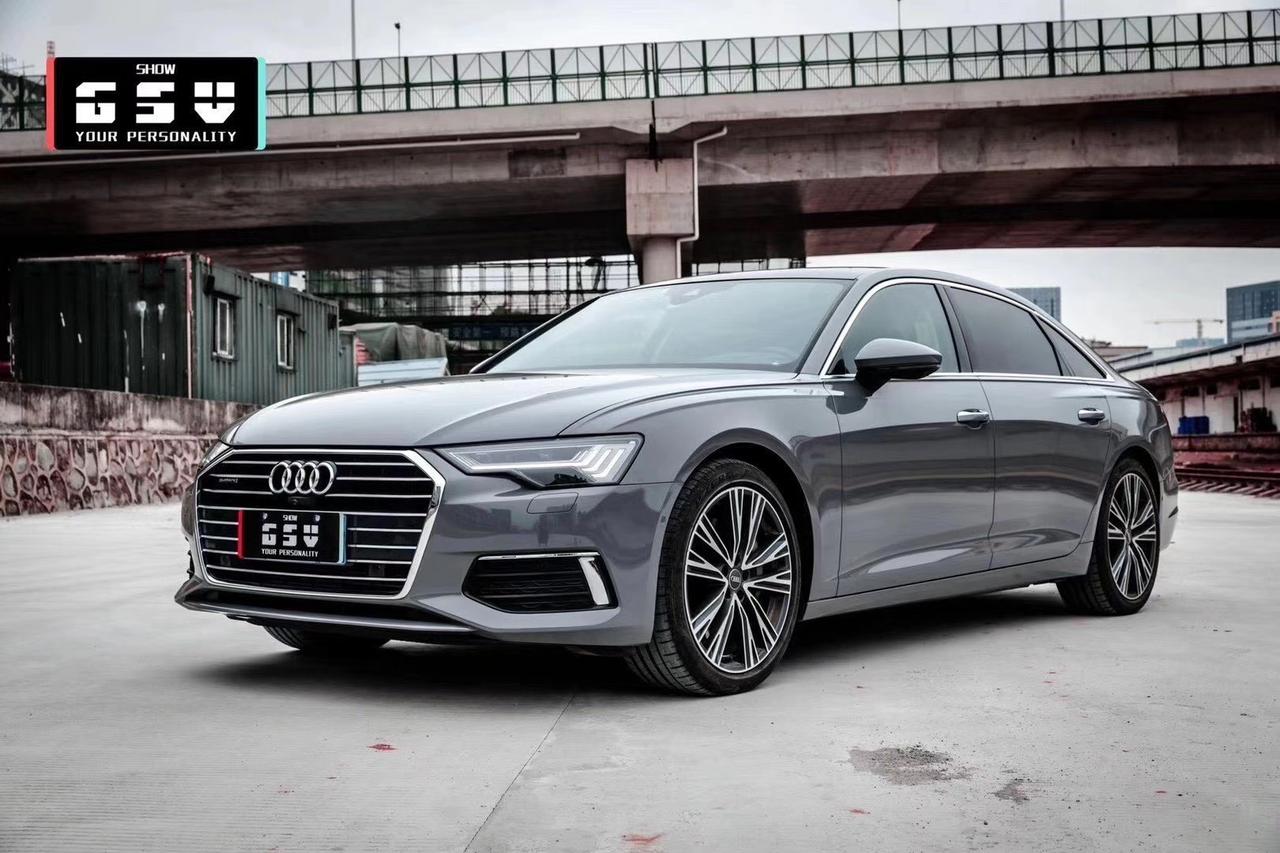 沪车会·北上广深#奥迪新款a6l#gsv纳多灰改色膜低调奢