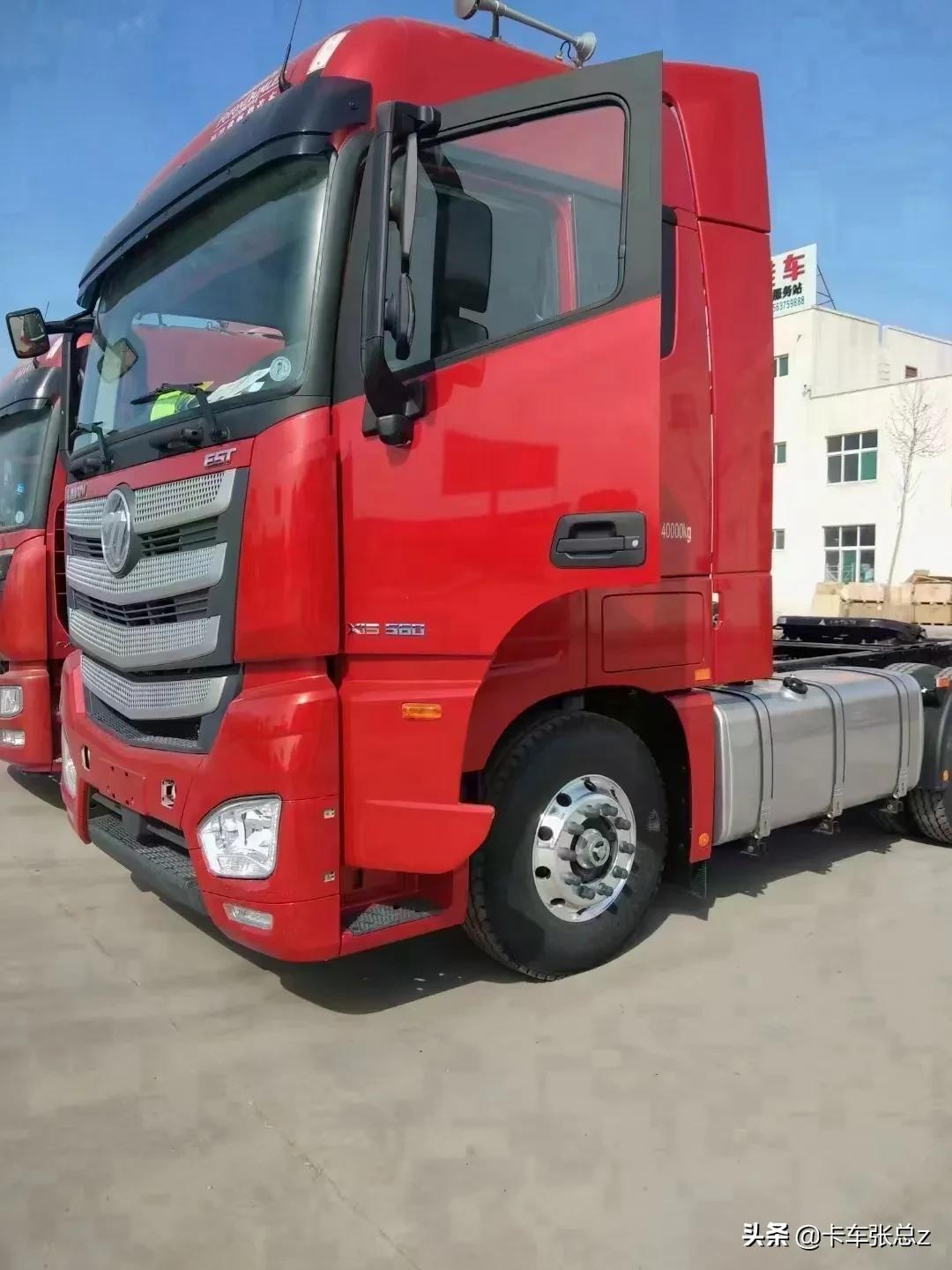 国六新车〔烟花〕[烟花〕欧曼est 560马力国六新车已下线