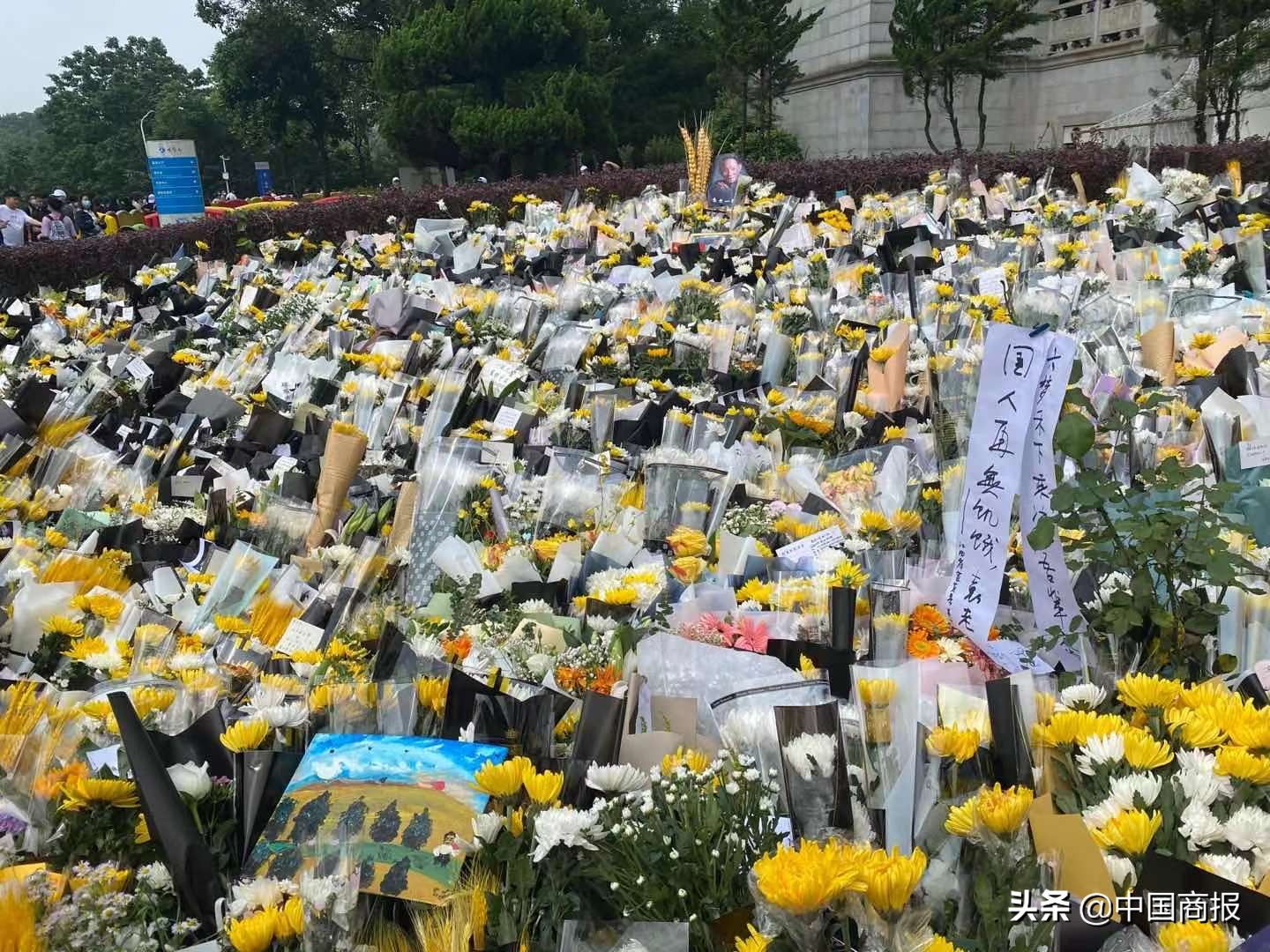 川北在线核心提示 原标题 倾尽一城花只为奠一人 万人送别袁隆平先生千古 一路走好5月24日 10时 杂交水稻之父共和国勋章获得者 袁隆平遗体送别仪式 在长沙市明阳山殡仪馆铭德厅举行 社会各界人士 一起送袁老最后一程 在前去悼念的人们心中