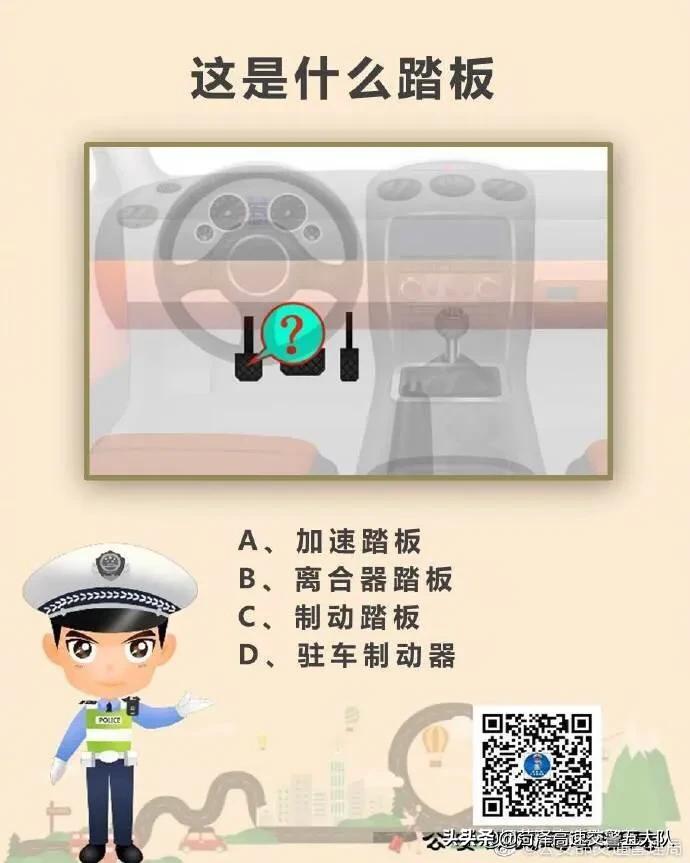 驾照考试科目一#这是什么踏板__懂车帝
