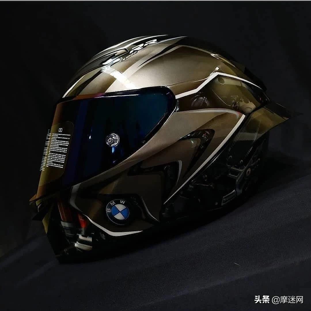 头盔欣赏#宝马##摩托车##agv__懂车帝